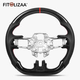 Carbon Fiber Steering Wheel for Ford Mustang 2015-2017 -1