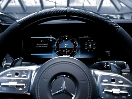 Mercedes-Benz Carbon Fiber Steering Wheel