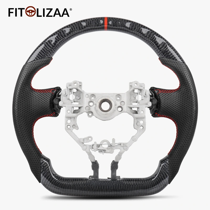 Carbon Fiber Steering Wheel for Toyota GR86 Subaru BRZ 2013-2017 -2