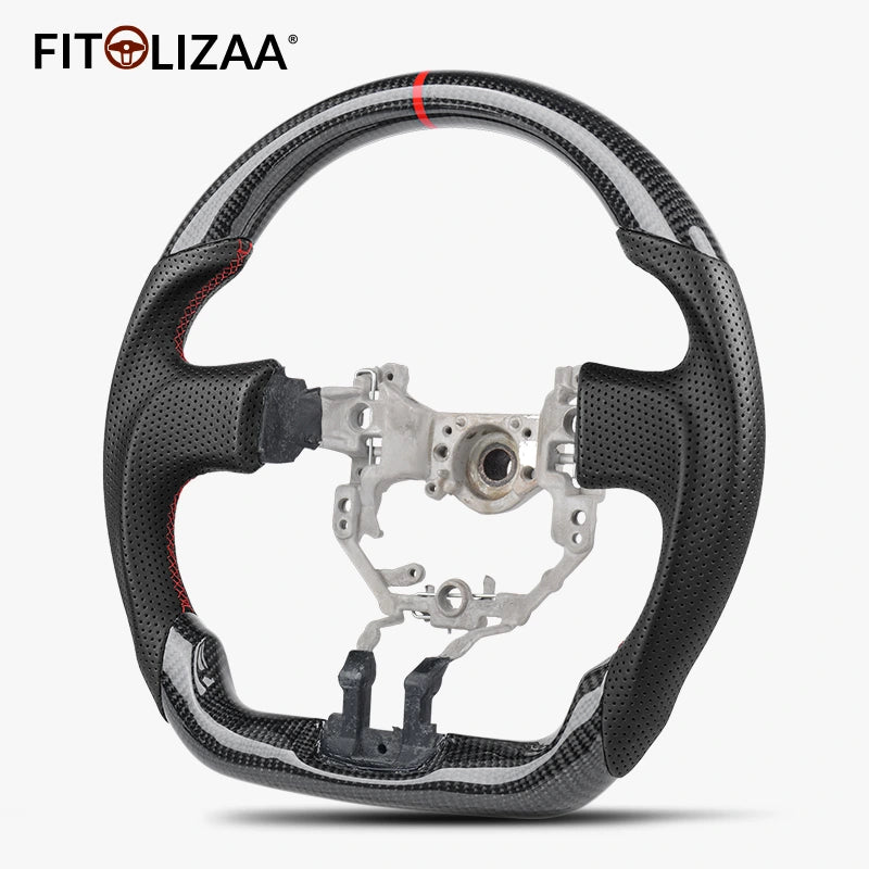 Carbon Fiber Steering Wheel for Toyota GR86 Subaru BRZ 2013-2017 -3