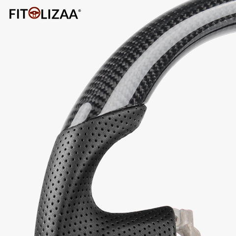 Carbon Fiber Steering Wheel for Toyota GR86 Subaru BRZ 2013-2017 -4
