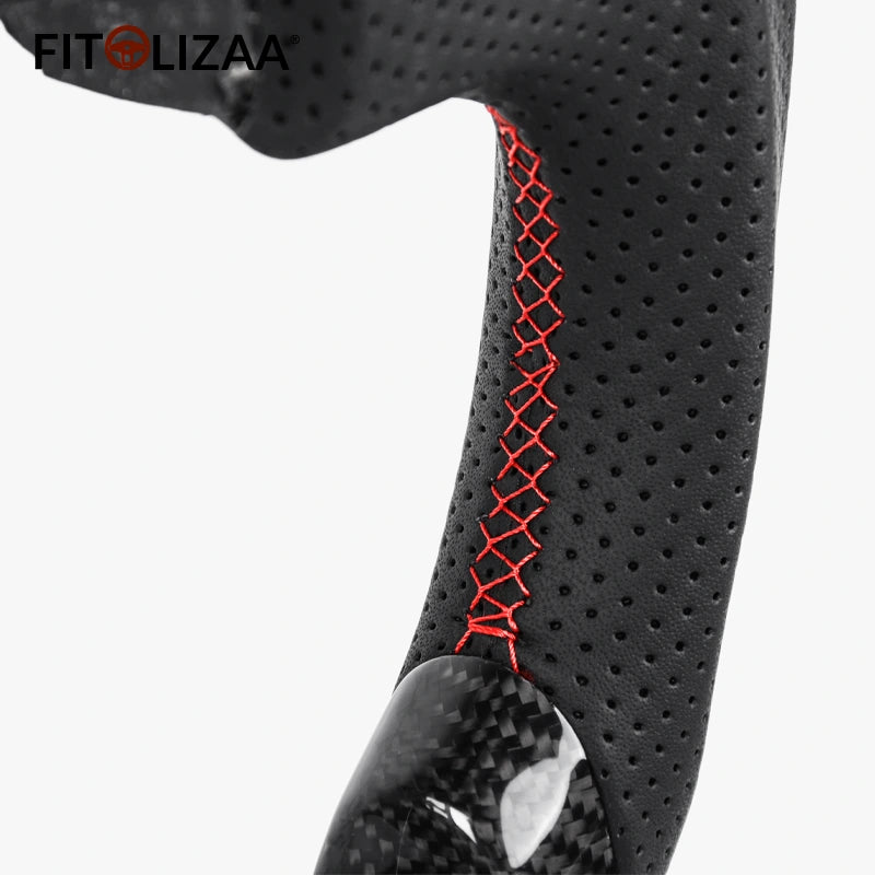 Carbon Fiber Steering Wheel for Toyota GR86 Subaru BRZ 2013-2017 -5