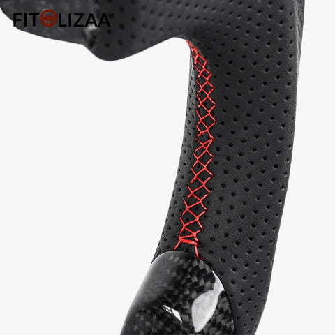 Carbon Fiber Steering Wheel for Toyota GR86 Subaru BRZ 2013-2017 -5