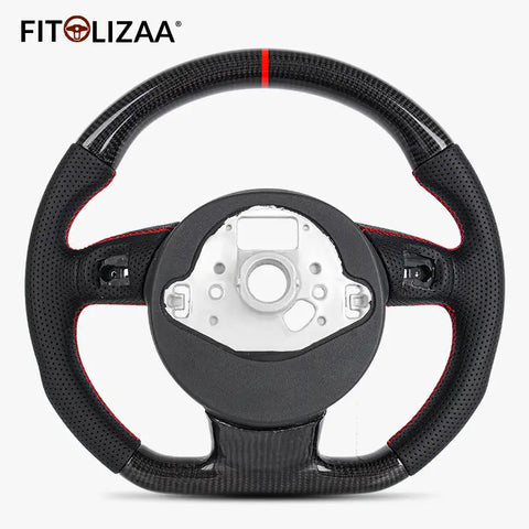 Carbon Fiber Steering Wheel for Audi A4 A5 S4 S5 RS 5 B8.5 2012-2016 -2