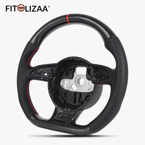 Carbon Fiber Steering Wheel for Audi A4 A5 S4 S5 RS 5 B8.5 2012-2016 -3