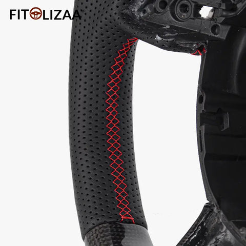 Carbon Fiber Steering Wheel for Audi A4 A5 S4 S5 RS 5 B8.5 2012-2016 -5