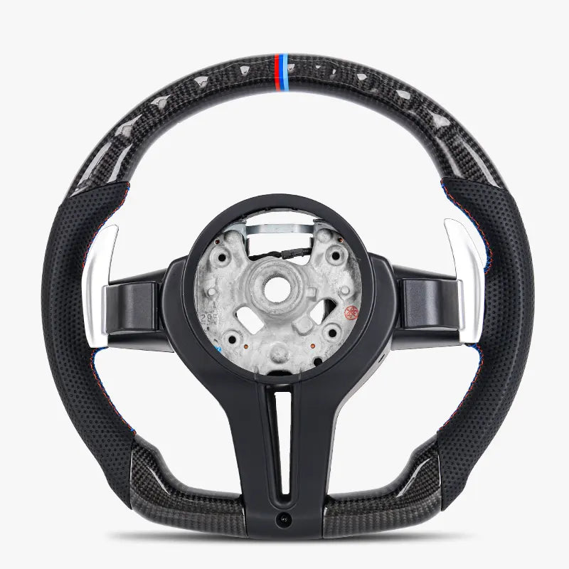 Carbon Fiber Steering Wheel Wheel For BMW F Chassis 1 2 3 4 Series M2 M3 M4 X1 X2 X3 X4 X5 X6 with Heating Function -2