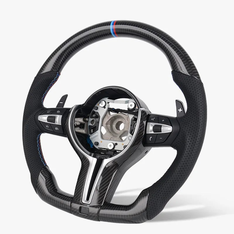 Carbon Fiber Steering Wheel Wheel For BMW F Chassis 1 2 3 4 Series M2 M3 M4 X1 X2 X3 X4 X5 X6 with Heating Function -3