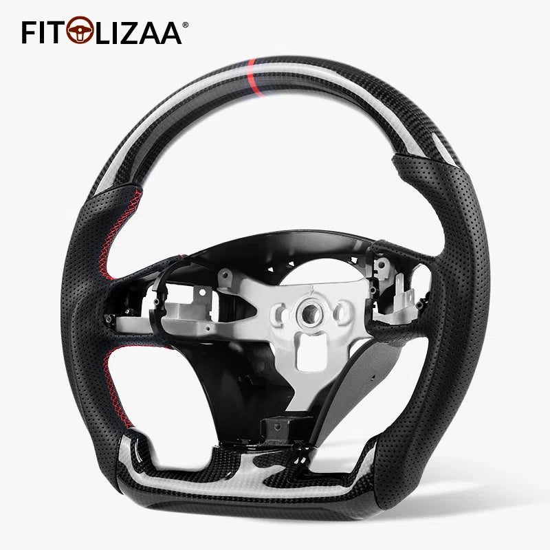 Carbon Fiber Steering Wheel for Chevrolet Corvette C6 2012-2013 -3