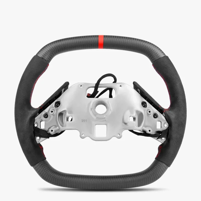 Carbon Fiber Steering Wheel for Chevrolet Corvette C8 2020 Plus -2