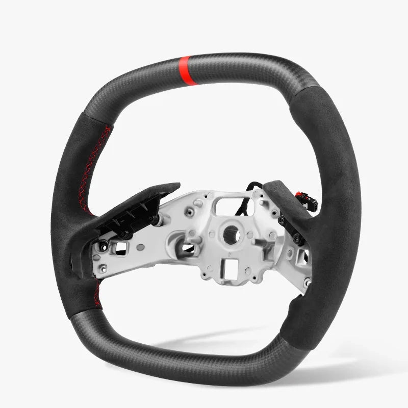 Carbon Fiber Steering Wheel for Chevrolet Corvette C8 2020 Plus -3