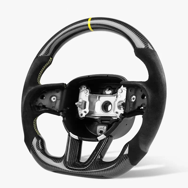 Carbon Fiber Steering Wheel for Dodge Challenger Charger SRT 2015+ Durango 2015-2020 -3