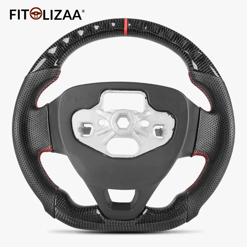 Carbon Fiber Steering Wheel for Ford Focus 2019 Plus -2