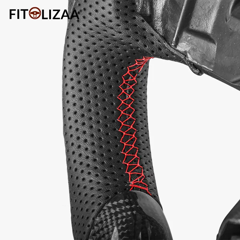Carbon Fiber Steering Wheel for Ford Focus 2019 Plus -5