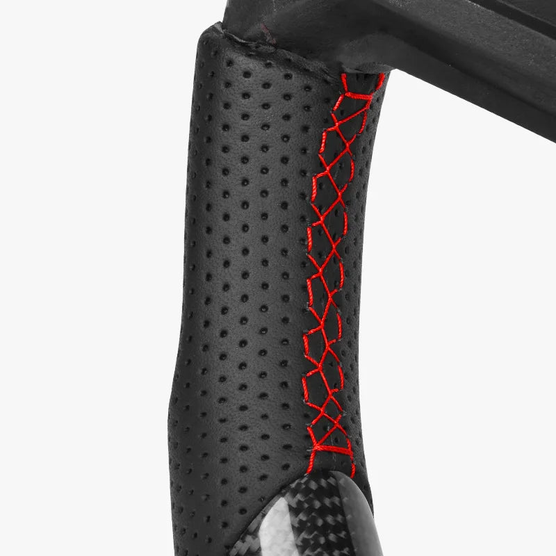 Carbon Fiber Steering Wheel for Ford Mustang 2010-2014 -4