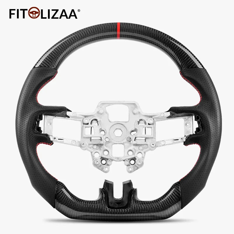 Carbon Fiber Steering Wheel for Ford Mustang 2018-2022 -1