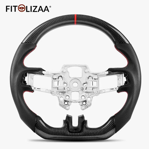 Carbon Fiber Steering Wheel for Ford Mustang 2018-2022 -1