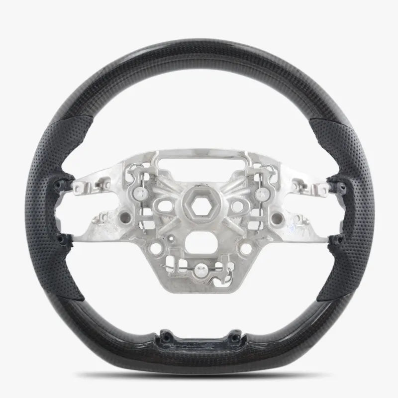 Carbon Fiber Steering Wheel for Ford Mustang 2023 Plus -2
