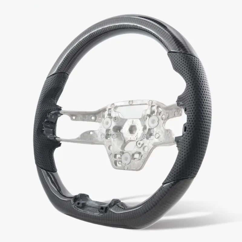 Carbon Fiber Steering Wheel for Ford Mustang 2023 Plus -3