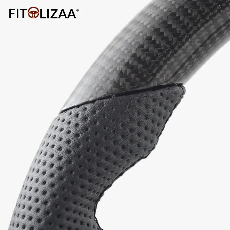 Carbon Fiber Steering Wheel for Ford Mustang 2023 Plus -4