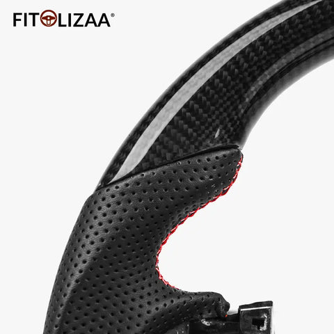 Carbon Fiber Steering Wheel for Isuzu D-Max Mazda BT50 2020 Plus -4