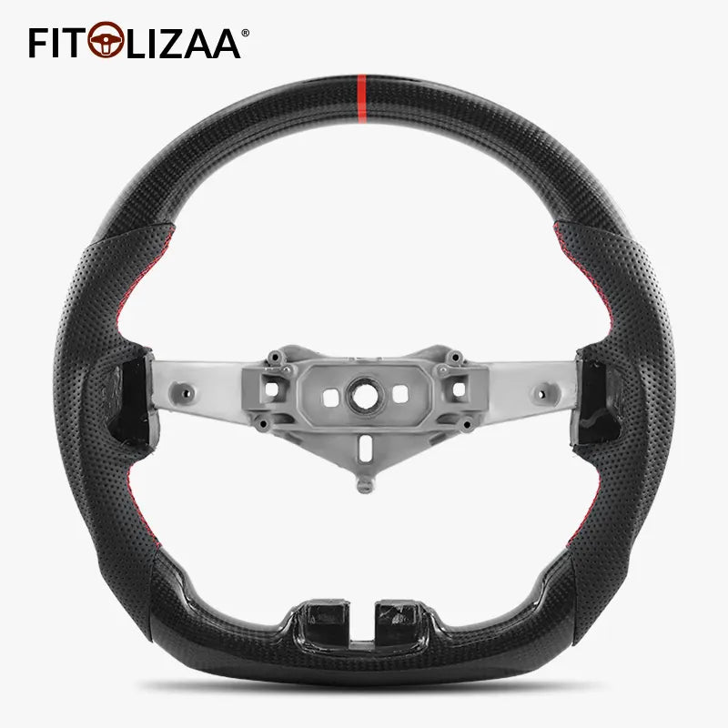 Carbon Fiber Steering Wheel For Jeep Wrangler JK/JKU Rubicon 2011-2017 Grand Cherokee 2011-2013 -1