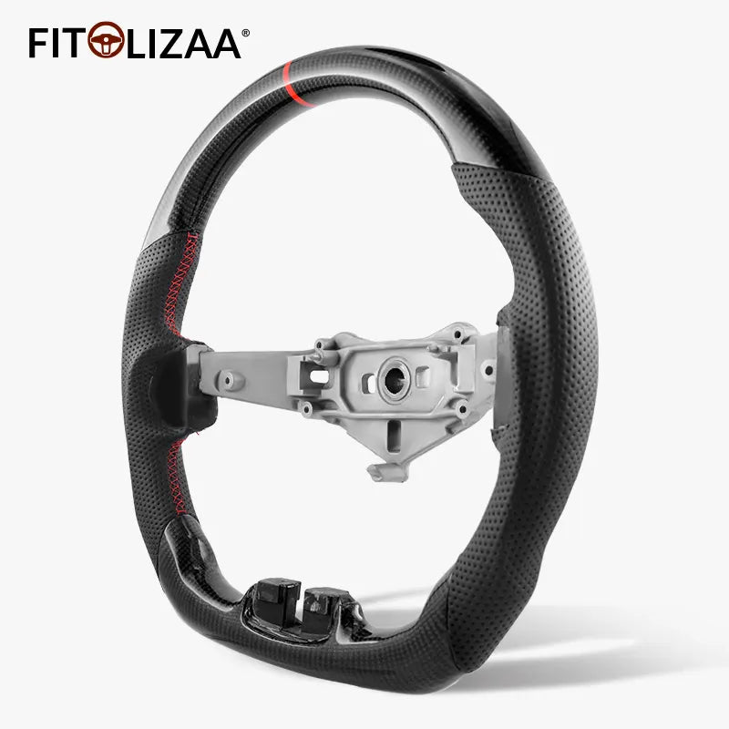 Carbon Fiber Steering Wheel For Jeep Wrangler JK/JKU Rubicon 2011-2017 Grand Cherokee 2011-2013 -3