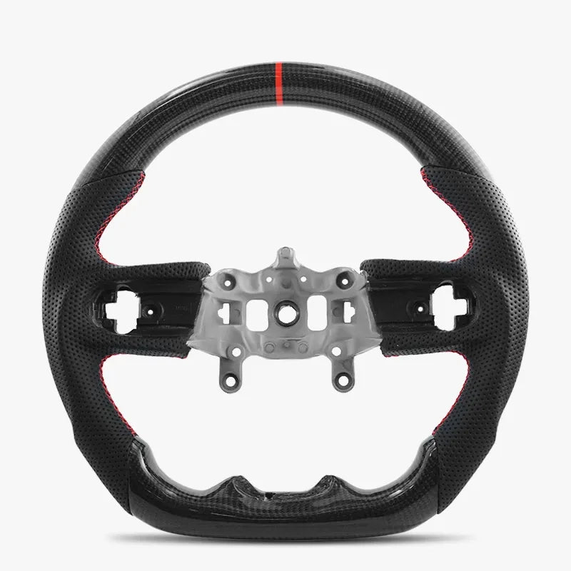 Carbon Fiber Steering Wheel for Jeep Wrangler JL JLU JT Gladiator 2018 Plus -1