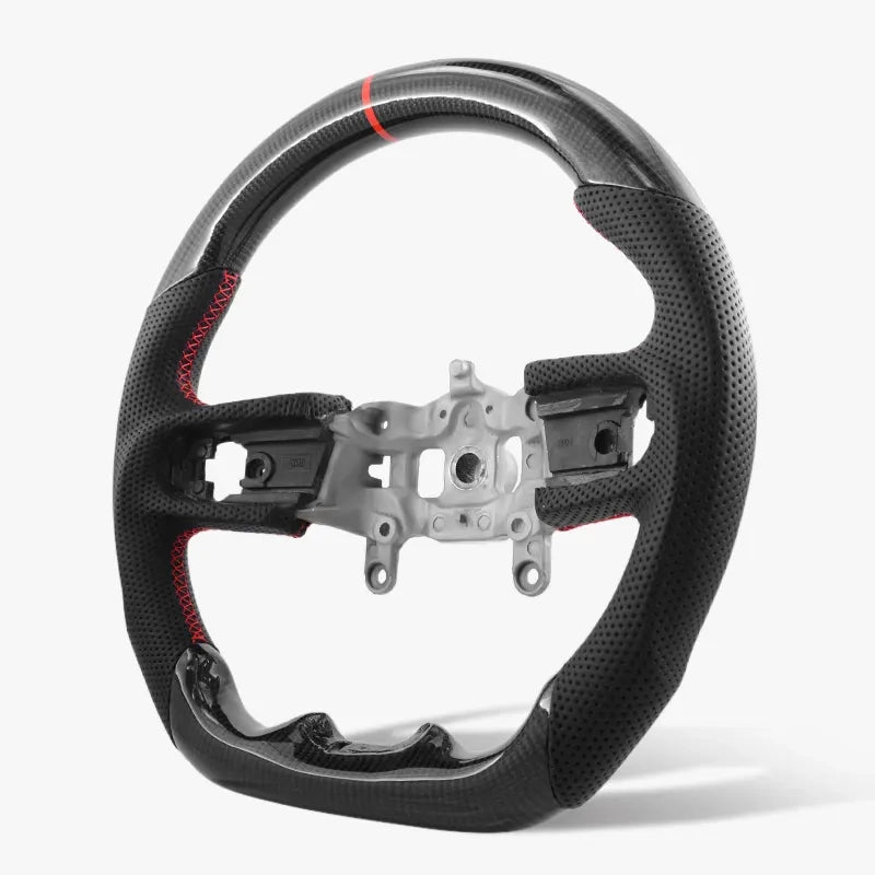Carbon Fiber Steering Wheel for Jeep Wrangler JL JLU JT Gladiator 2018 Plus -3