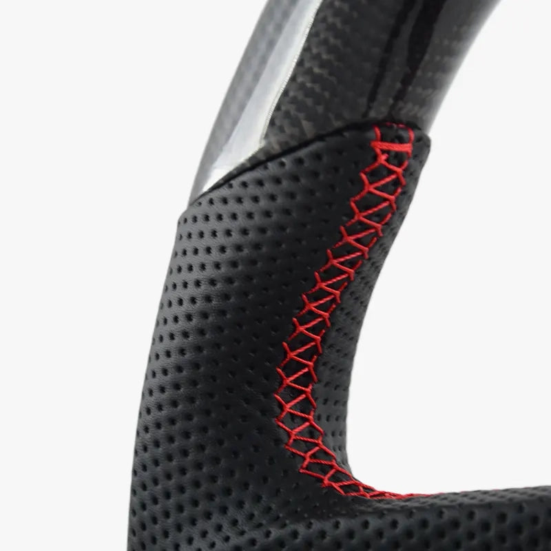 Carbon Fiber Steering Wheel for Jeep Wrangler JL JLU JT Gladiator 2018 Plus -4