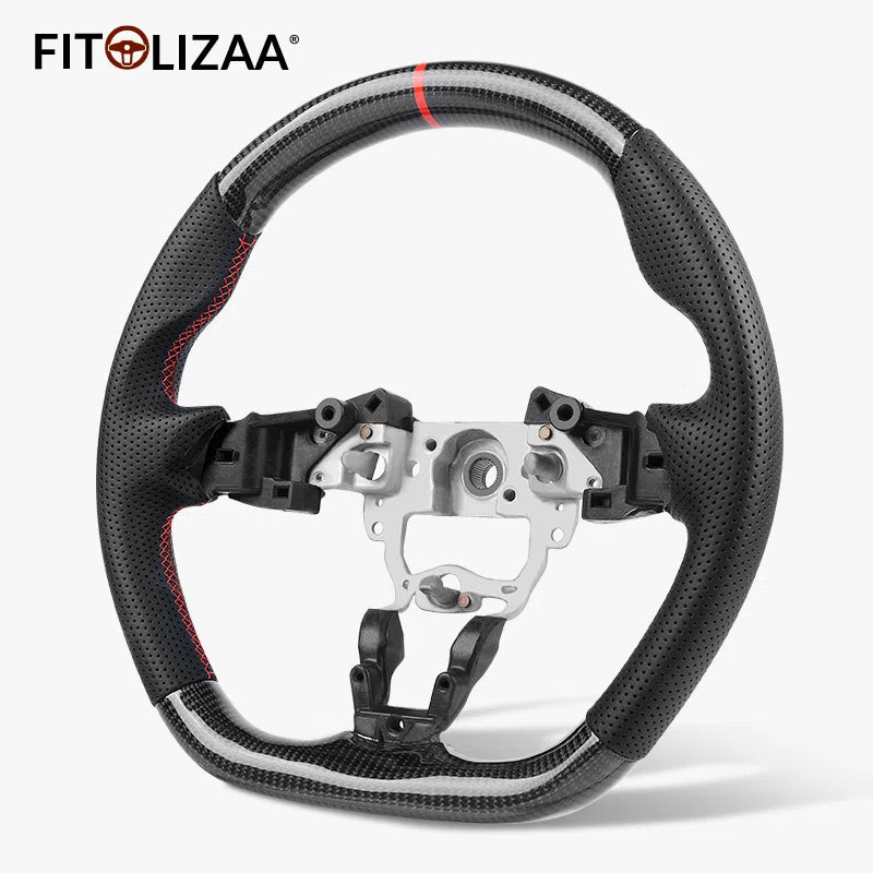 Carbon Fiber Steering Wheel for Mazda MX-5 2015-2024 Fiat 124 Spider 2016-2024 -3