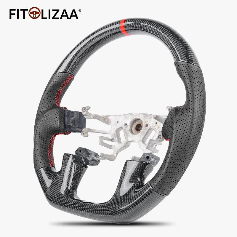 Carbon Fiber Steering Wheel for Nishan Patrol Y61 2015-2017 -2