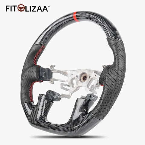 Carbon Fiber Steering Wheel for Nishan Patrol Y61 2015-2017 -2