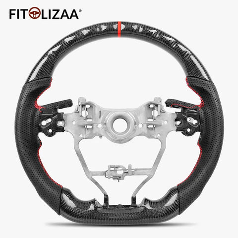Carbon Fiber Steering Wheel for Toyota Camry Corolla RAV4 2018 Plus -2