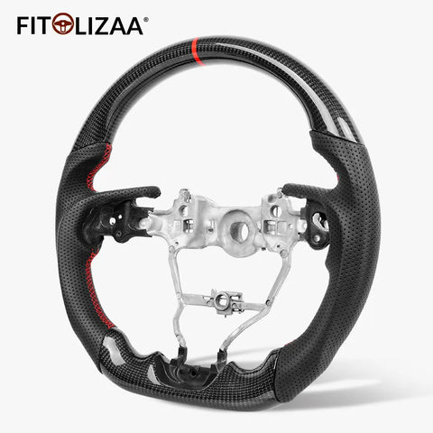 Carbon Fiber Steering Wheel for Toyota Camry Corolla RAV4 2018 Plus -3